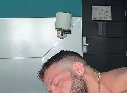 Muscle Bottom Takes Big White Monster Cock Deep