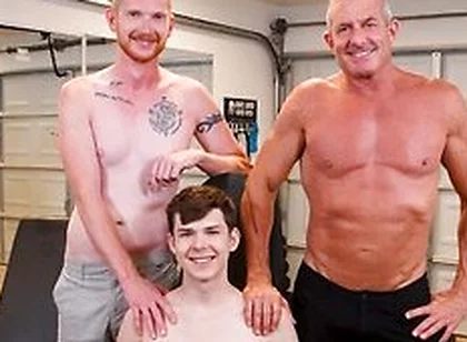 Cute Twink Stepson Dakota Lovell Takes Stepgrandpa And Stepdads Cocks At The Same Time