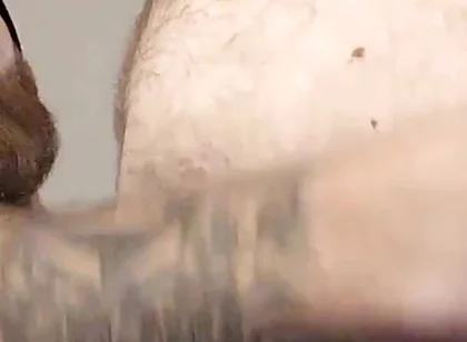 Straight Guy Stretching Asshole and Stroking