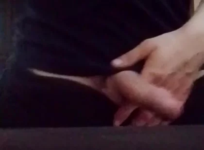 I Jerk off My Rather Large Dick