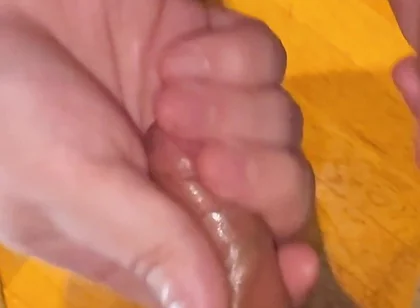 Two Uncut Cocks Play Together - Foreskin to Foreskin, Glans to Glans