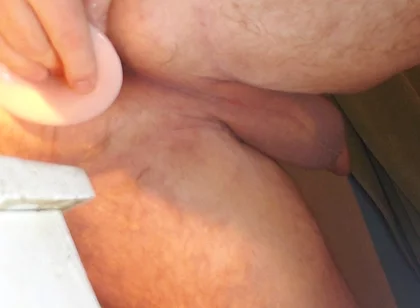 Huge 11 Inch King Cock Dildo in My Ass