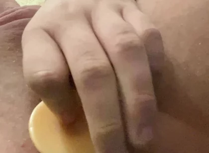 Male Anal Masturbation with a Rubber Penis and Vibrator