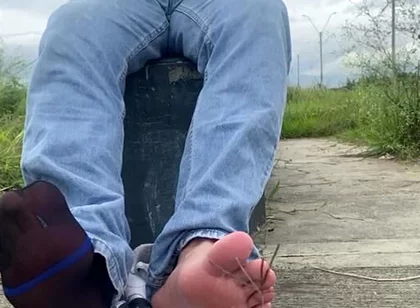You're Going to Massage, Lick and Smell My Feet Until I Decide