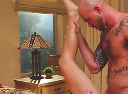 Jack Waters And Cliff Jensen - Pervy Yoga Instructor Seduces Younger Jock