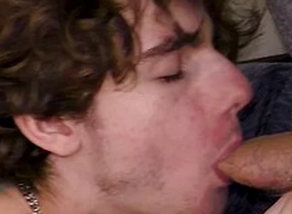 Straight Twink Sucks Older Creeps Cock Dry & Swallows His Load Pov