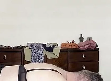 Younger Uses Older in Lingerie
