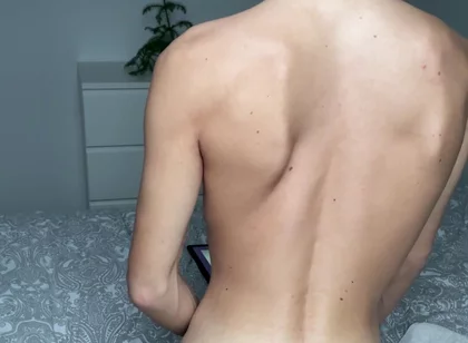 Jumping on Dildo