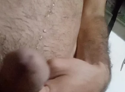 Man Came Out of the Bathroom to Get a Straw in His Room While No One Is in His House