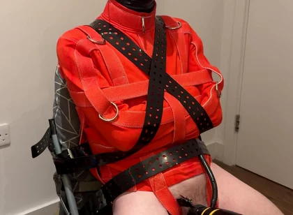 Strait-jacketed and Teased
