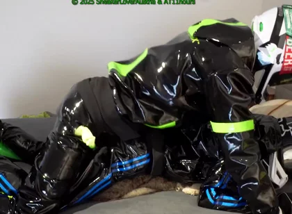 Fucking, Jerking Off On Snowboard Boots In Twinkx Pvc Suit