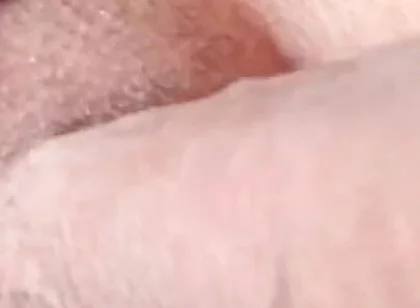 Foreskin up and Down POV