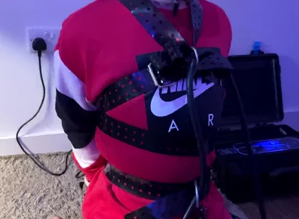 Twink Strapped up and Milked Relentlessly