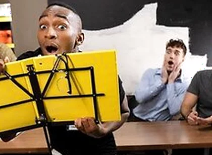 Kais Presentation Gets Wild When Kane Fox Plays With His Plug And Fucks Him On The Table