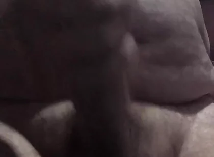 Handsome Mature Chubby with Big Fat Cock Masturbating Until I Cum a Lot in the Foreground for You Comments