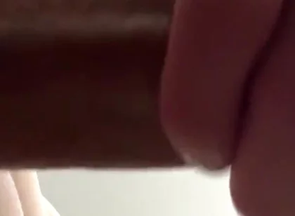 Masturbating