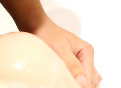 Fuck Sex Toy in Hotel Bathtub