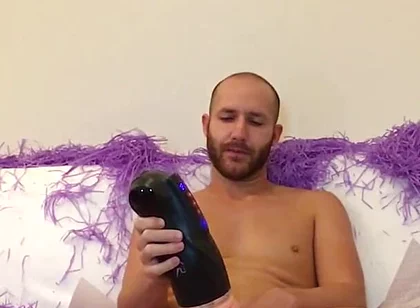 Fleshlight Machine on Couch