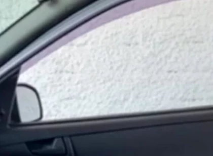 Skinny Jerking off and Cumming Inside the Car