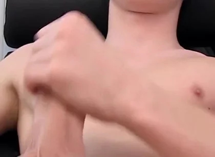 Shy teen twink Rustie Port has an amazing cock
