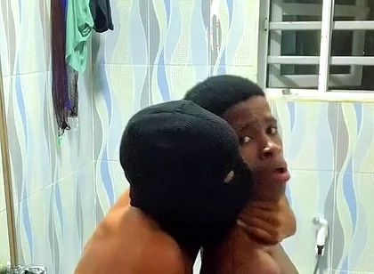 Young Boy Got Fucked in..bathroom, Livingroom and Kitchen
