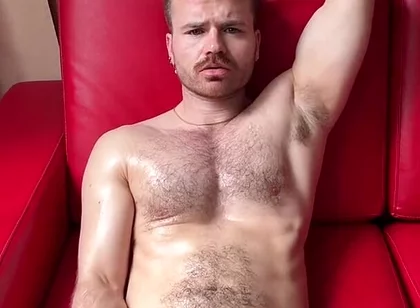 Ftm Solo Masturbation: Massage Oil, Hairy Bush, Feet, Squirting