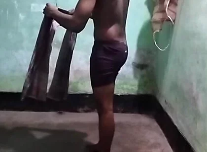 Straight Friend First Time Catch-up in Underwear Twink Boy