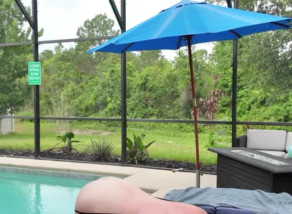 Taking Care of Allen by the Pool