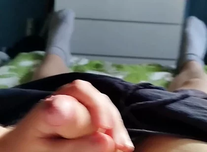 Close up Short Stroking From Hubby
