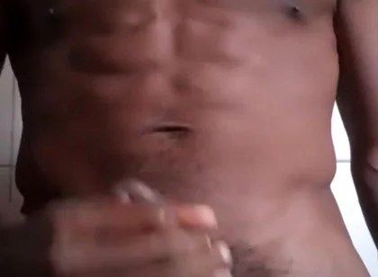 Wanking BBC Cuming Shot