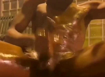 Oily Black King Dick