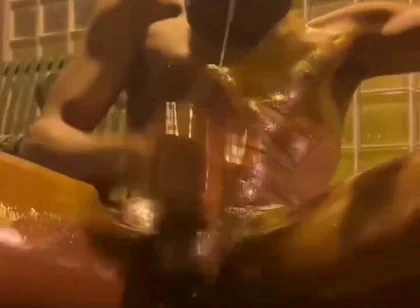 Oily Black King Dick