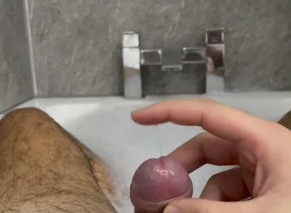 Precumming a Lot Tonight