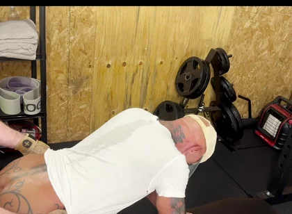 When Falcon Superstar Invites You Over to 'workout', of Course, You Emphatically Say Yes!