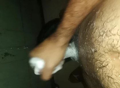 Man in the Shower Licks His Shoulder and Suddenly Feels Like Masturbating