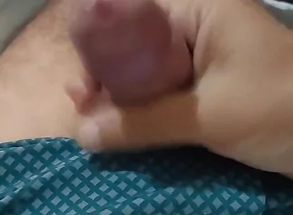 Ladysilva Jerking off Her Hot Cock on Live Cam for Her Followers