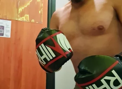 Gouine Wrestler - POV Muscle Worship Training Session