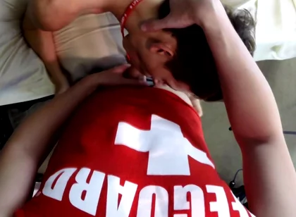 Bareback Lifeguard Twinks