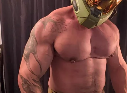 Master Chief Flexing