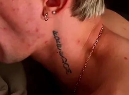 Guy with Huge Cock Fucks Young Guy Deep in Throat and Fills His Tight Ass with Cum
