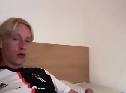 Soccer Bro Horny Masturbating