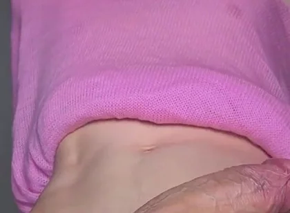 Dildo Makes a Femboy with a Big Dick Cum
