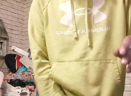 Smoking and Playing with My Big Dick