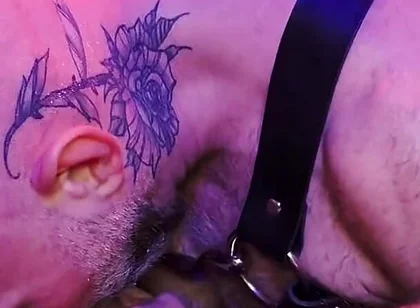 Leather Sling Obedience Mason Cross's Hardcore Dungeon Less
