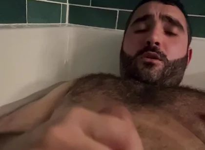 Blinding Myself with My Own Cum