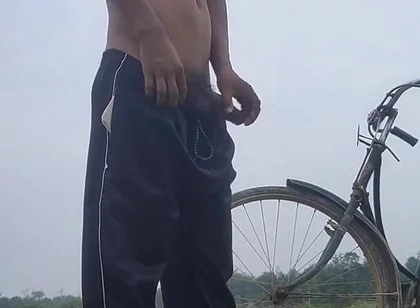 Outdoor Roadside Gay Men Masturbation Sex Video