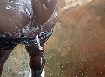 The Horny Masturbation Skills of This Black Guy Got Him Into Want to Cum Everywhere on the Floor