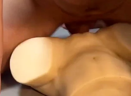 Don't Do This Unless You Want to Be Horny Like Me When Fucking a Realistic Doll Mary Who Has a Super Tight Pussy Until Huge Cum