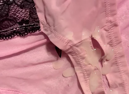 Cum on Wife’s Panties 12