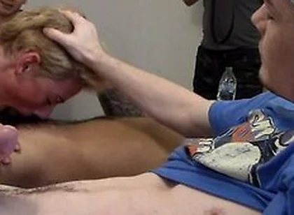 Blonde Goes Down
